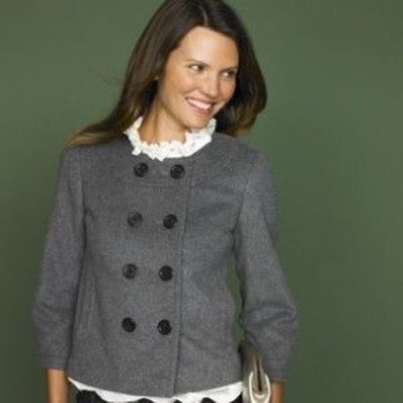 J. Crew Jackets & Blazers - J. Crew Women's Wool Gray Pippa Coat Size 8